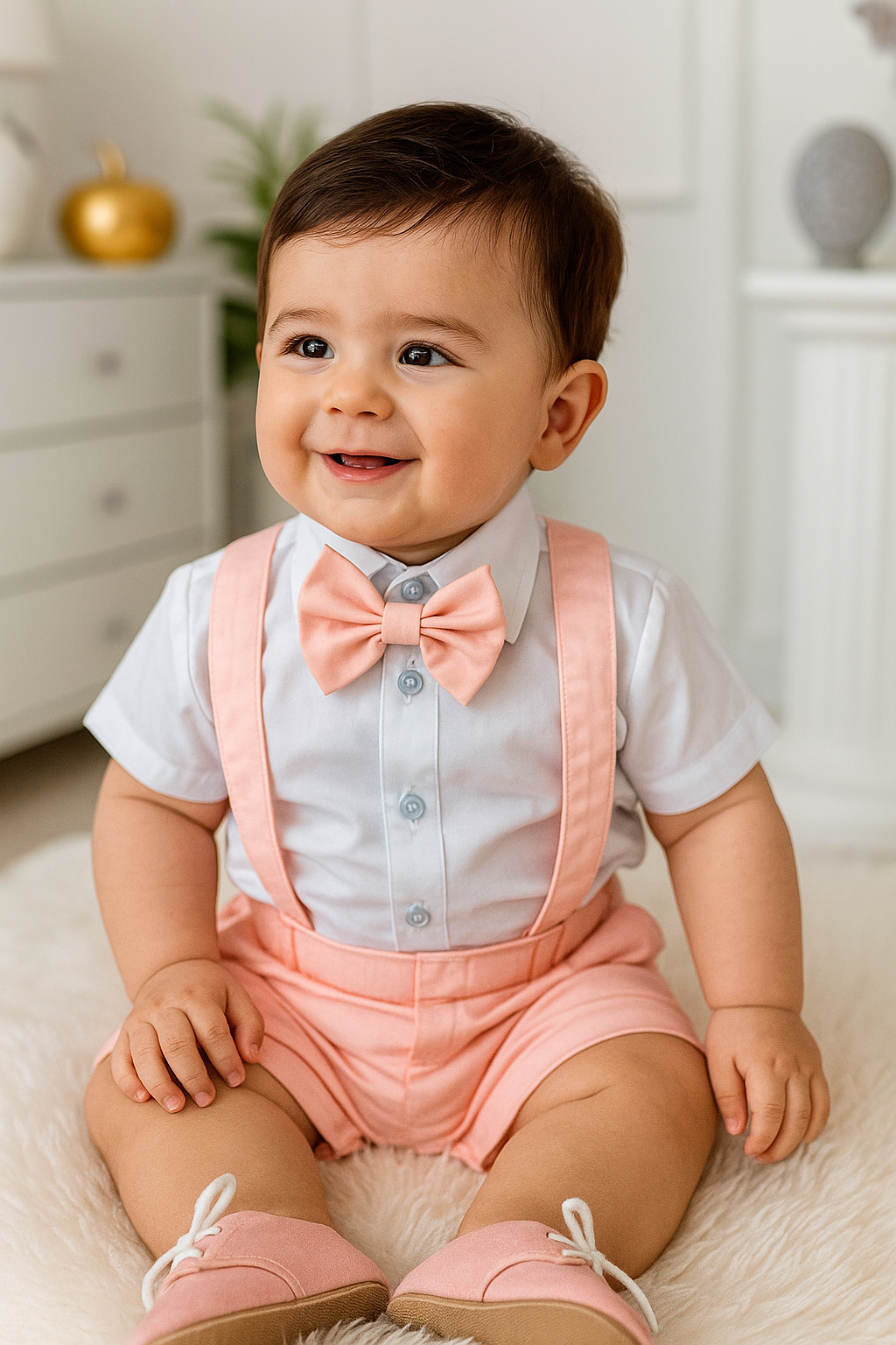 Boys Summer Shirt & Half Pant Set-BS-112