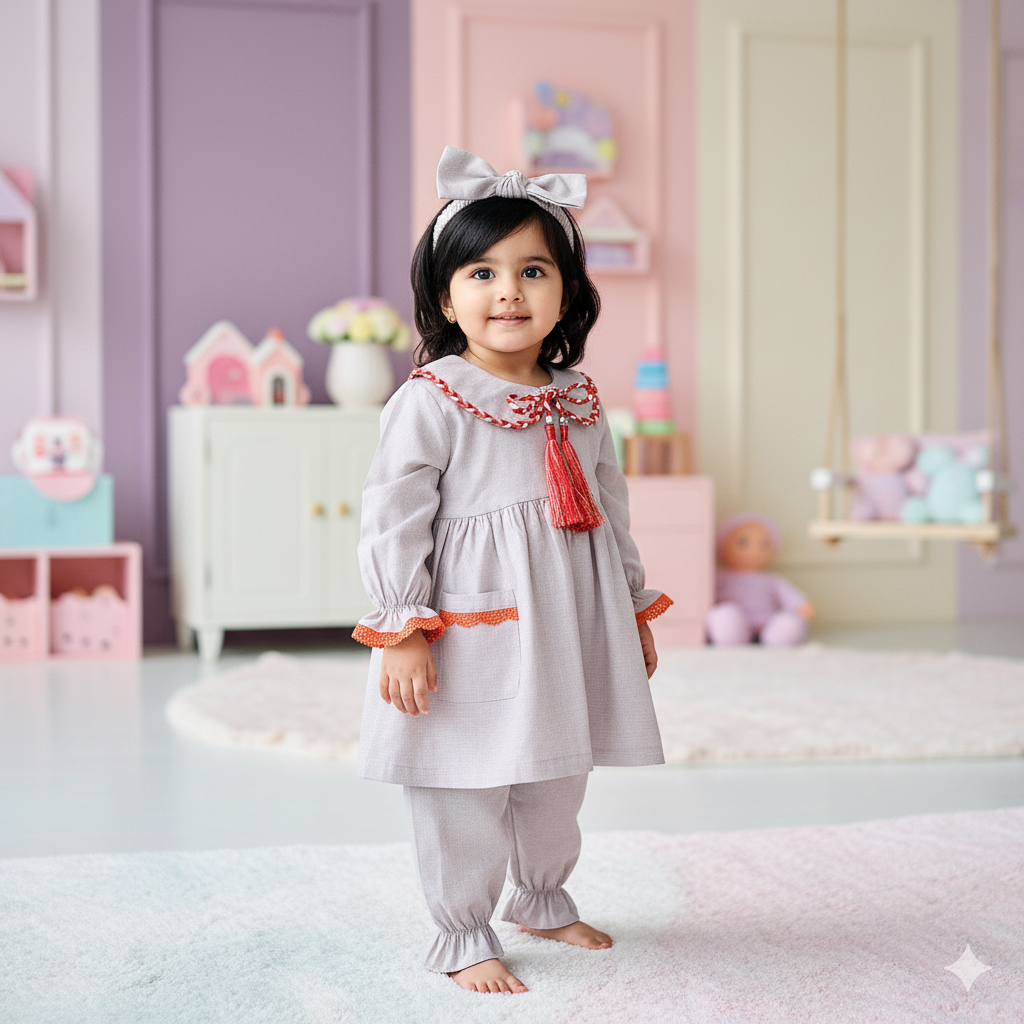 Baby Girls Full-Sleeve frock BG-1447