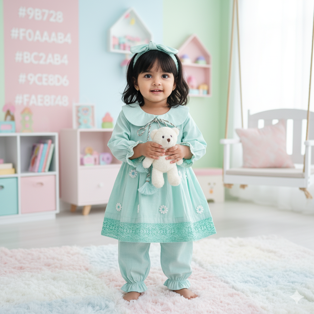 Baby Girls Full-Sleeve frock BG-1452