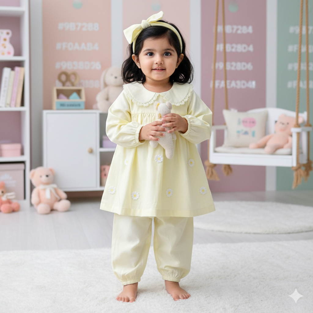 Baby Girls Full-Sleeve frock BG-1450