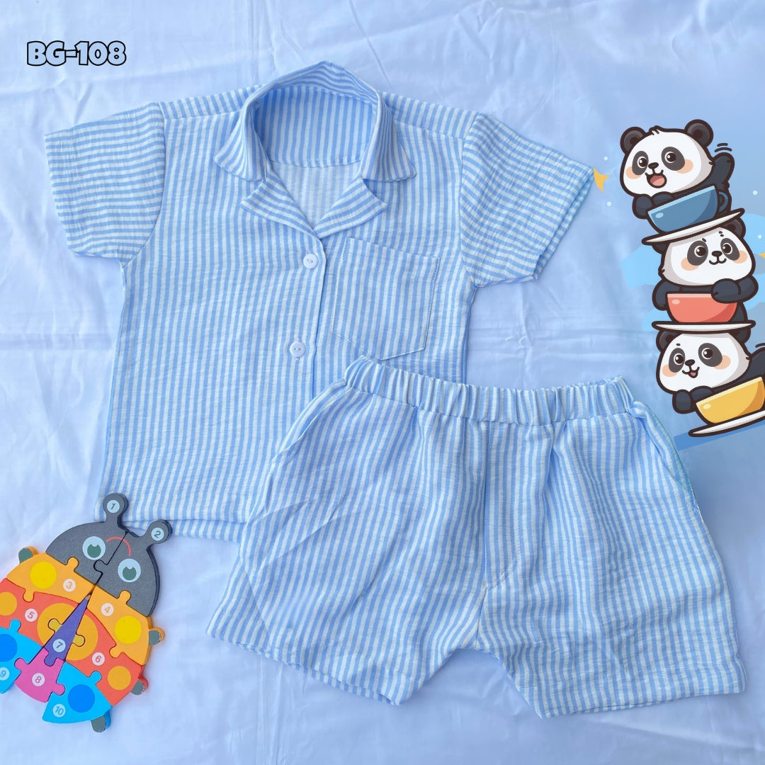 Kids Summer Shirt & Pant Set BS-108
