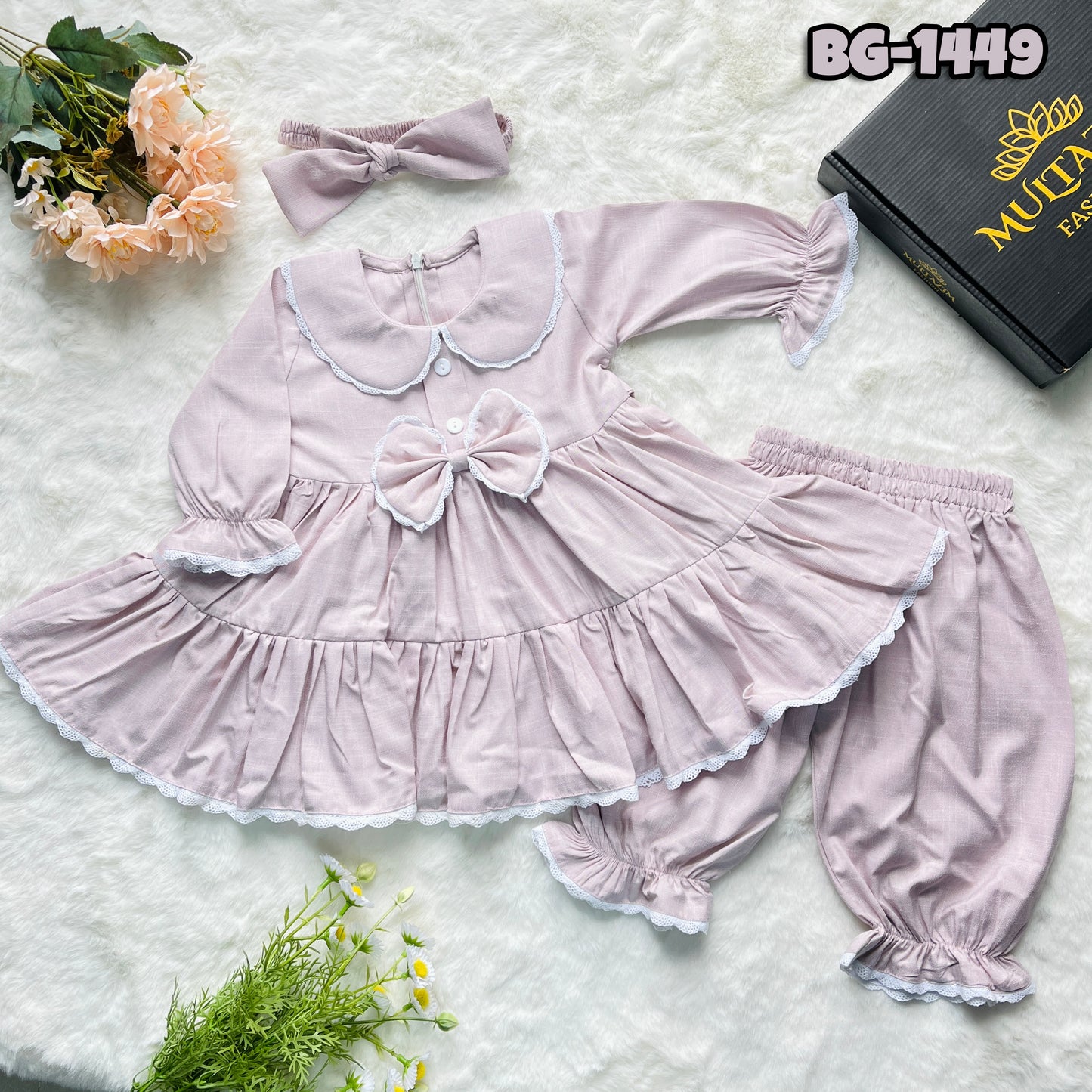 Baby Girls Full-Sleeve frock BG-1449