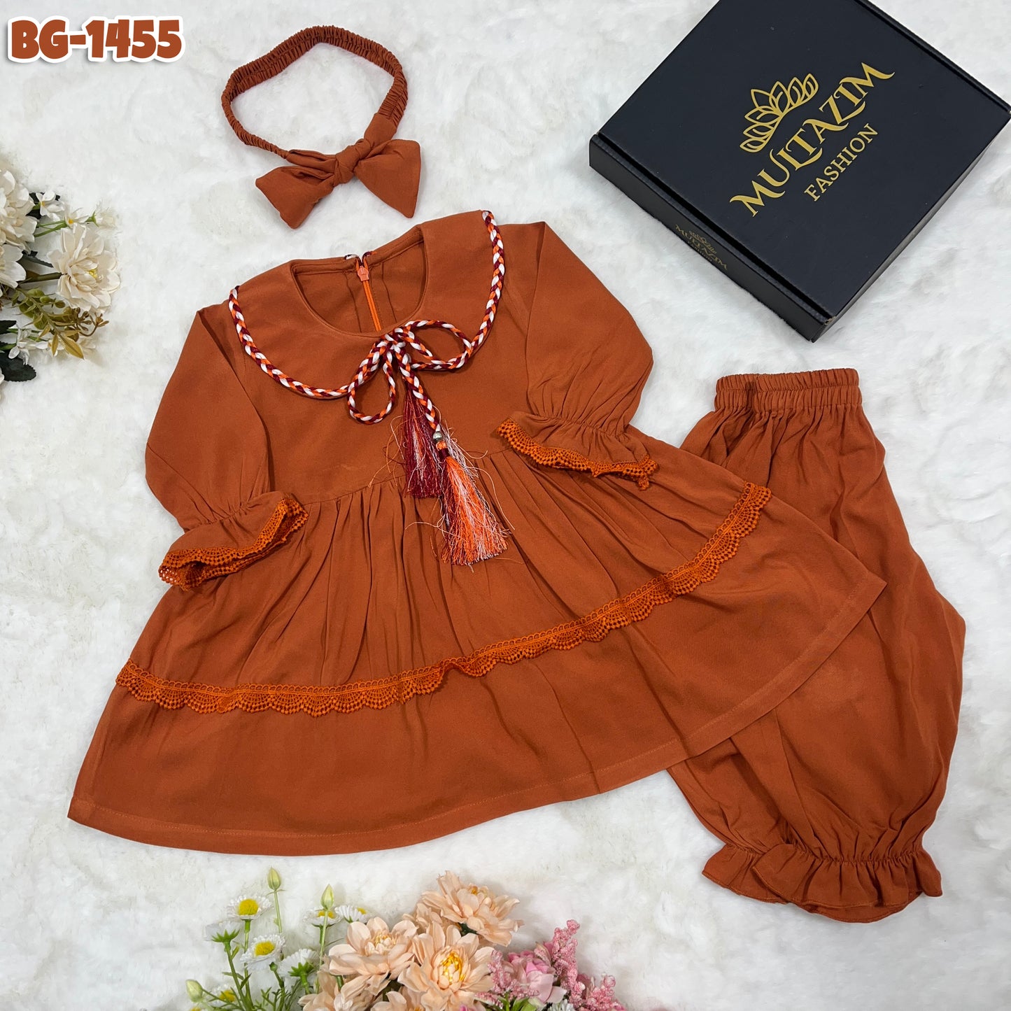 Baby Girls Full-Sleeve Frock Code-1455