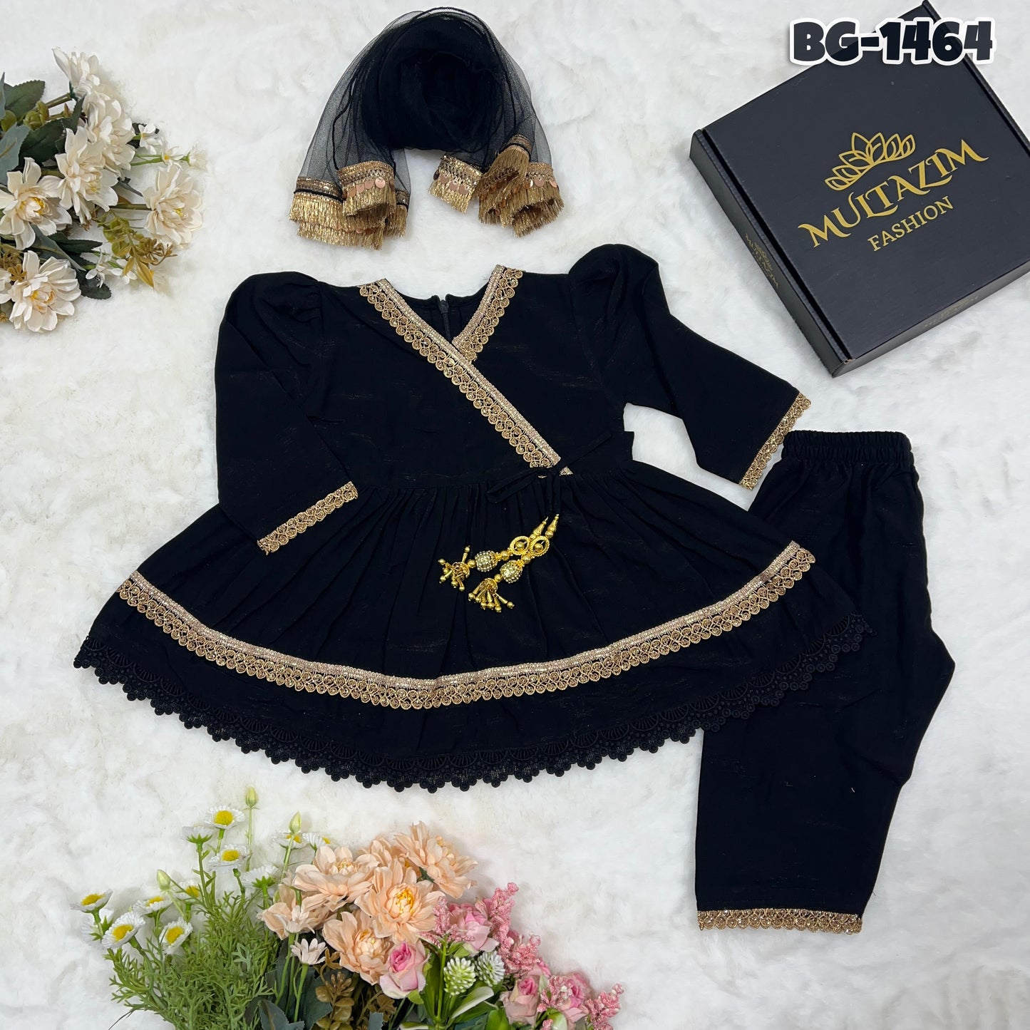 Baby Girls 3-Peice Set Code-1464