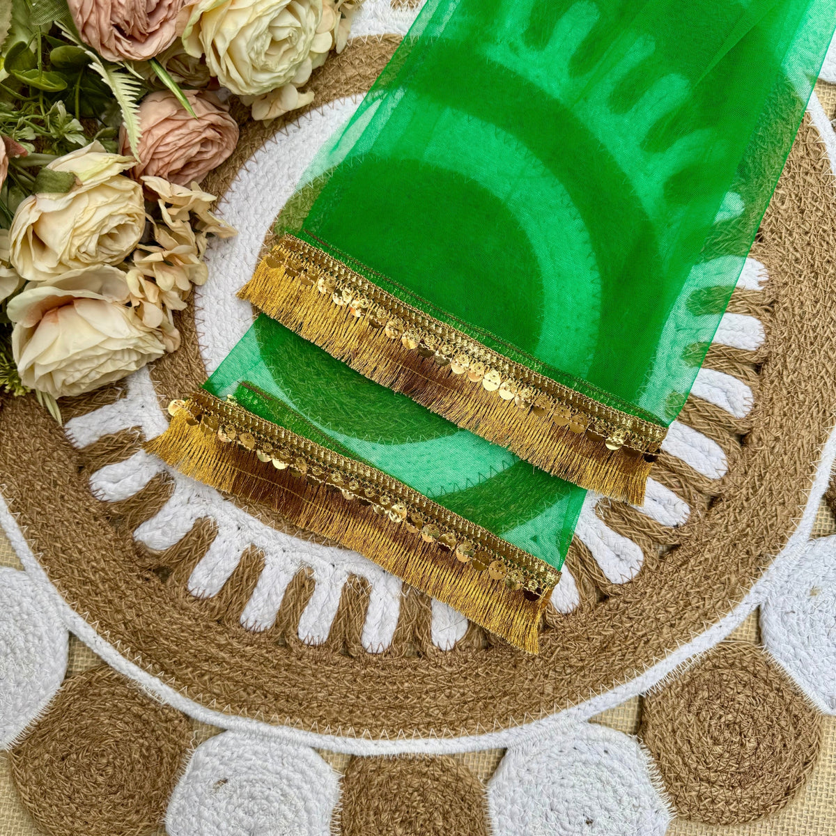 Pari Green Sharara Set BG-1688