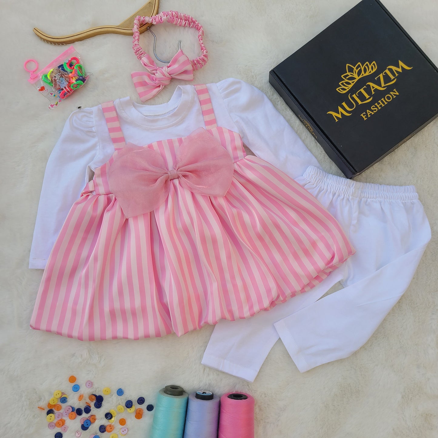 Baby Girls Full-Sleeve Frock Code-1478