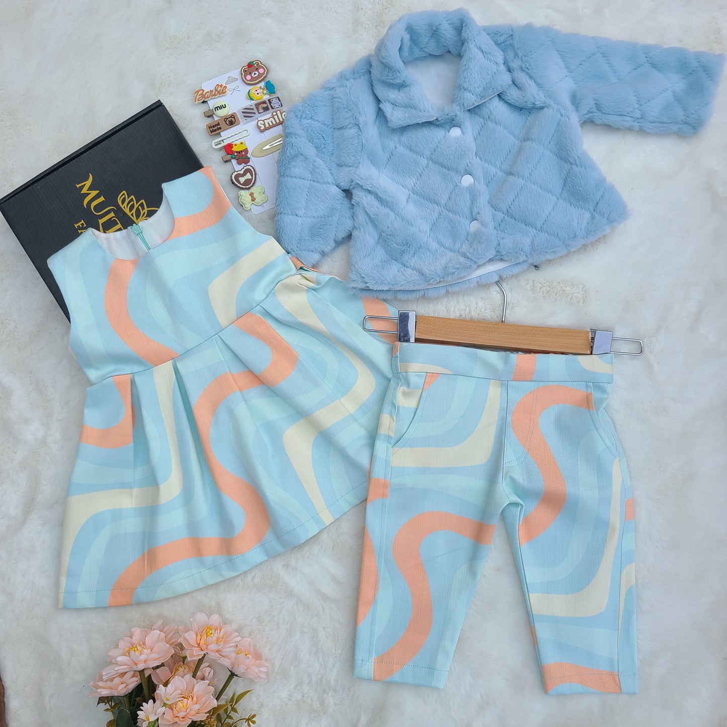 Cotton Candy Sky Ensemble Set-Code-1485