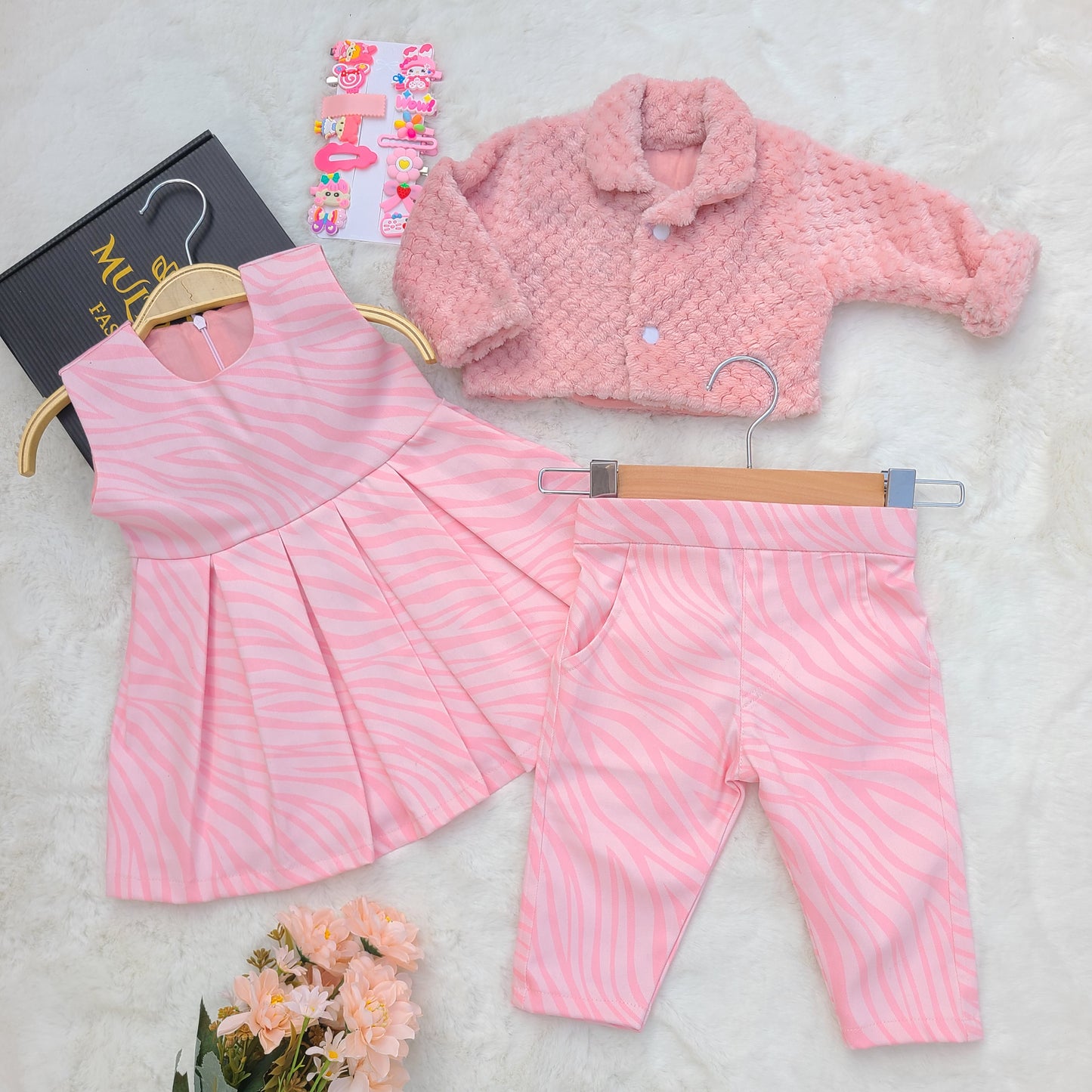 Fluffy Flamingo Set-Code-1507
