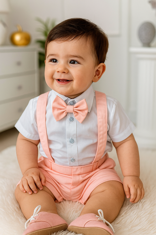 Boys Summer Shirt & Half Pant Set-BS-112