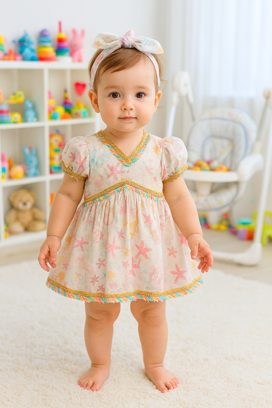 Baby girls Summer Frock BG-1443