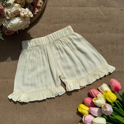 Ivory Blossom Frock Set Code-1670