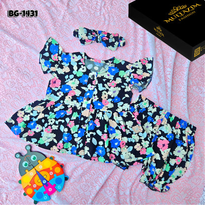 Baby girls Summer Tops & Pant Set BG-1431