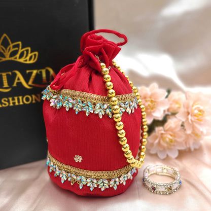 Mystic Desert Moon Sharara Suit with Matching Potli Bag Code-BG-1635