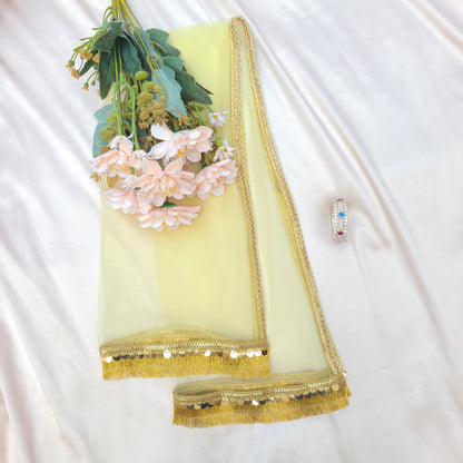 The Sultana Olive Heritage Silk Suite with Matching Potli Bag Code-BG-1639