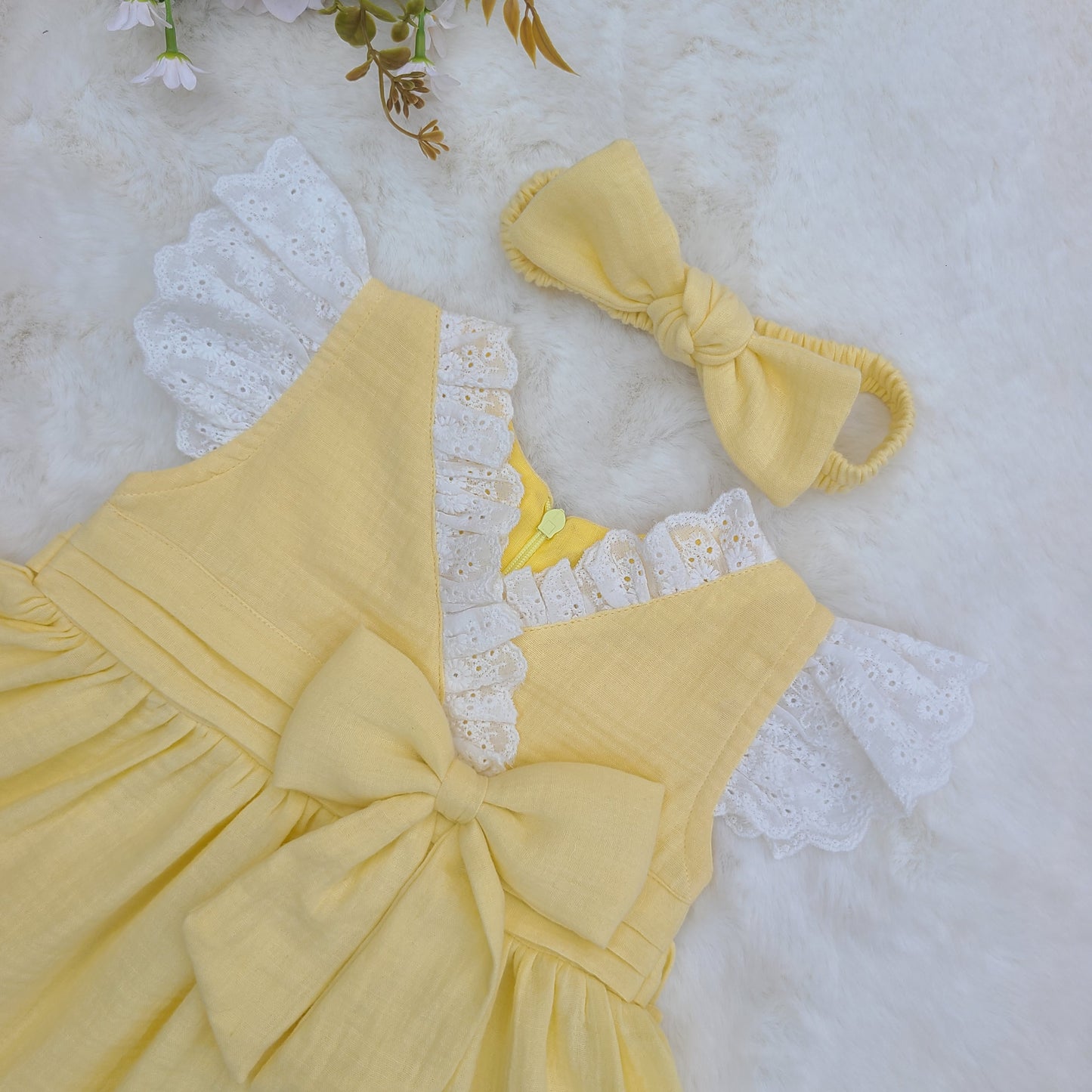 Holud Joba Frock Set Code-1610