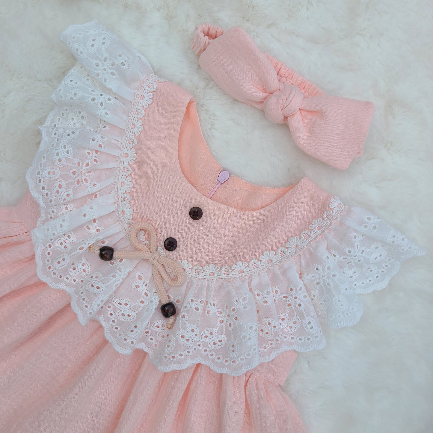Mrimmoye Madhobi Frock Set Code-1611