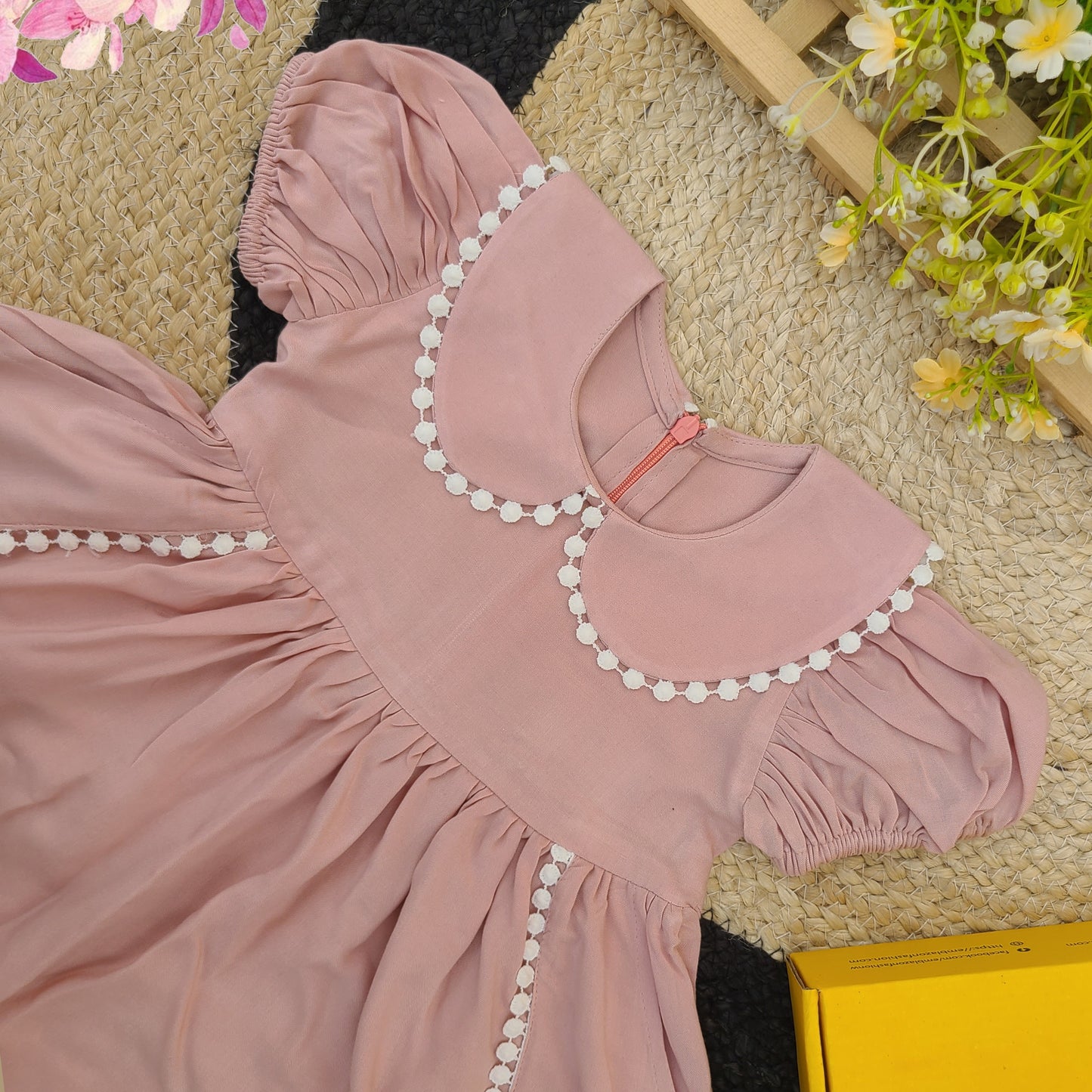 The Dusty Rose Pearl Frock-BG-1583