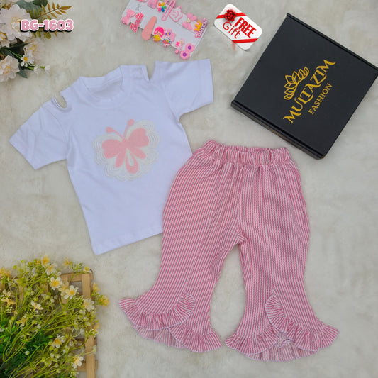 Titli Bell Summer T-Shirt Tops & Pant Set Code-BG-1603