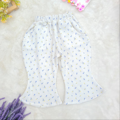 Cloud & Bloom Check Summer T-Shirt Tops & Pant Set Code-BG-1609