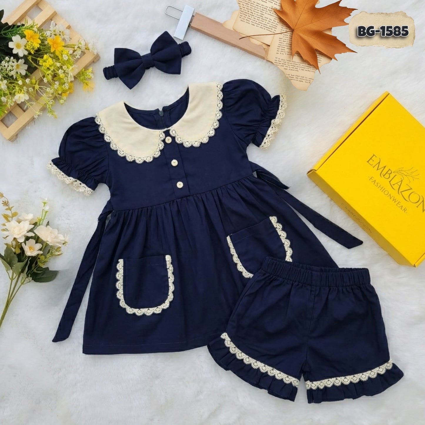 The Little Scholar Frock-BG-1585