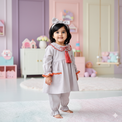Baby Girls Full-Sleeve frock BG-1447