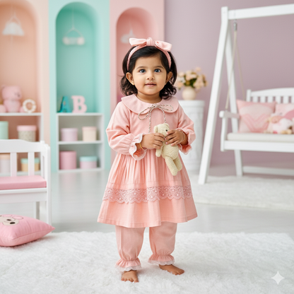 Baby Girls Full-Sleeve frock BG-1448
