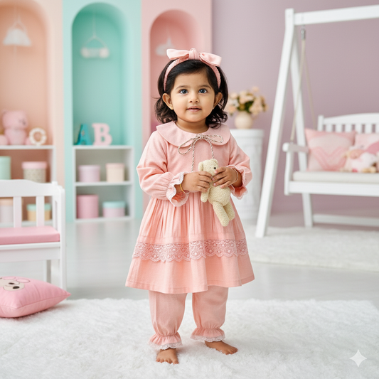 Baby Girls Full-Sleeve frock BG-1448