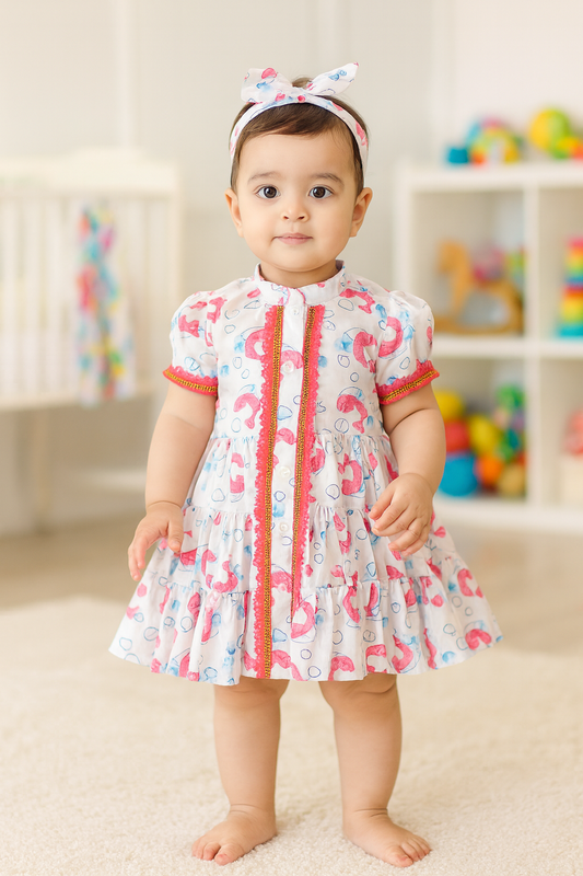 Baby girls Summer Frock BG-1444