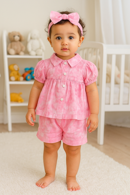 Baby girls Summer Tops & Pant Set BG-1427