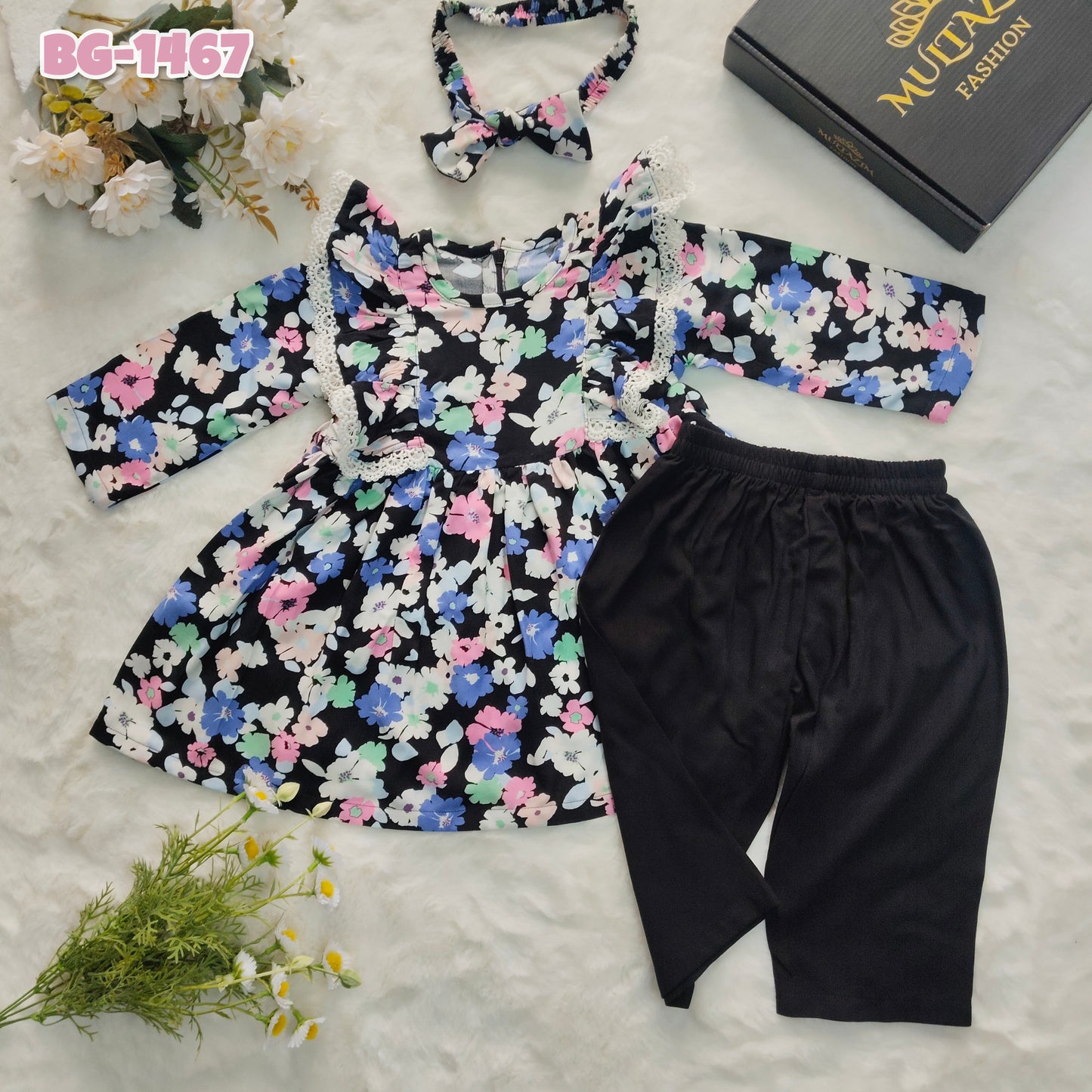 Baby Girls Full-Sleeve frock BG-1467