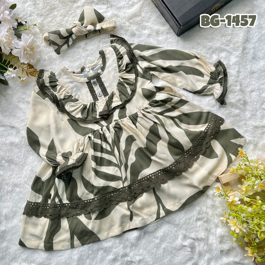 Baby Girls Full-Sleeve frock BG-1457