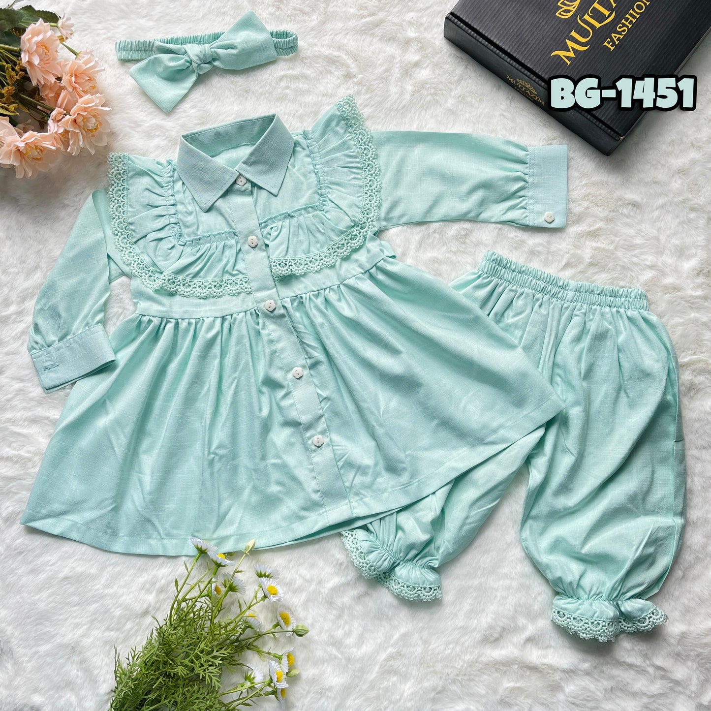 Baby Girls Full-Sleeve frock BG-1451