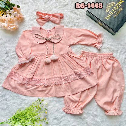 Baby Girls Full-Sleeve frock BG-1448