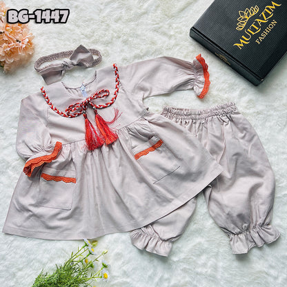 Baby Girls Full-Sleeve frock Code-1447