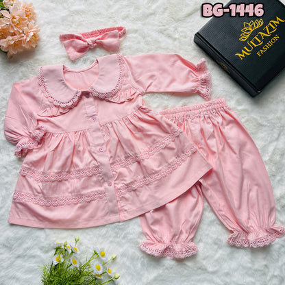 Baby Girls Full-Sleeve frock BG-1446