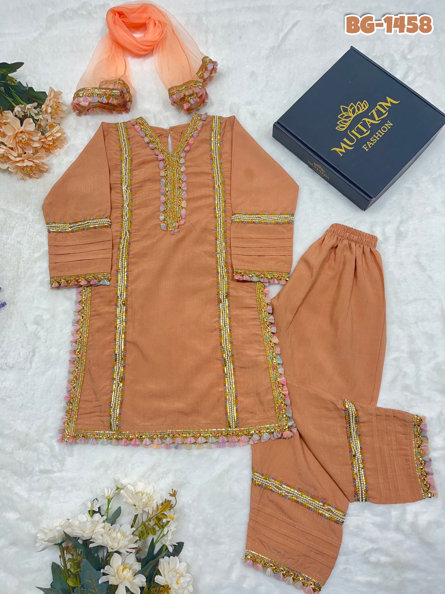 Baby Girls 3-Peice Set BG-1458