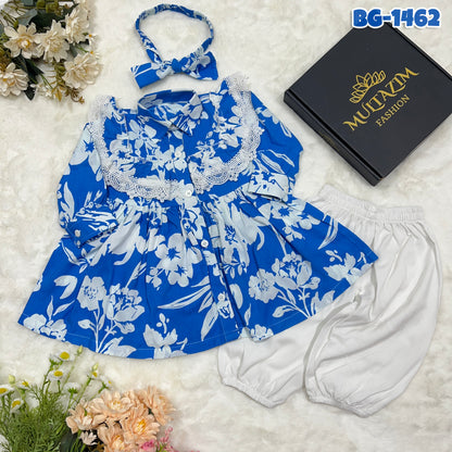 Baby Girls Full-Sleeve Frock Code-1462