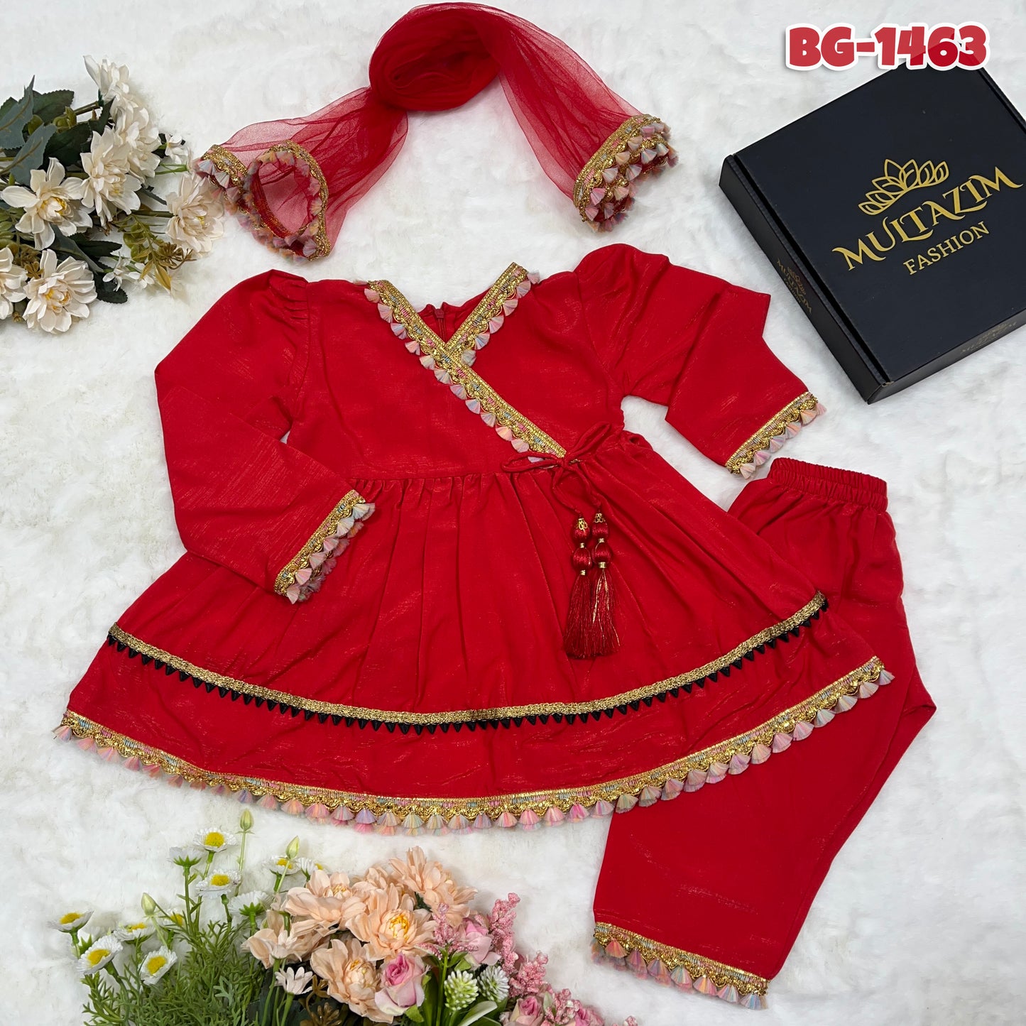 Baby Girls 3-Peice Set Code-1463