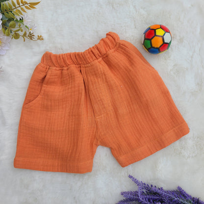 Sunset Stripe Half Shirt and Pants Set Code-BS-156