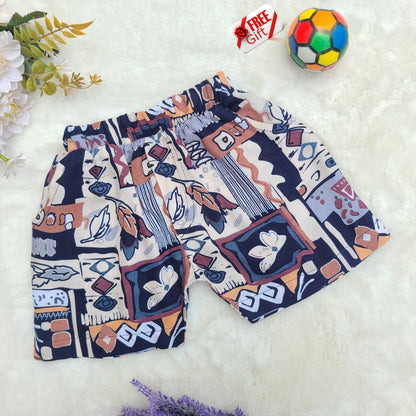Wild Canvas Half Shirt and Pants Set Code-BS-155