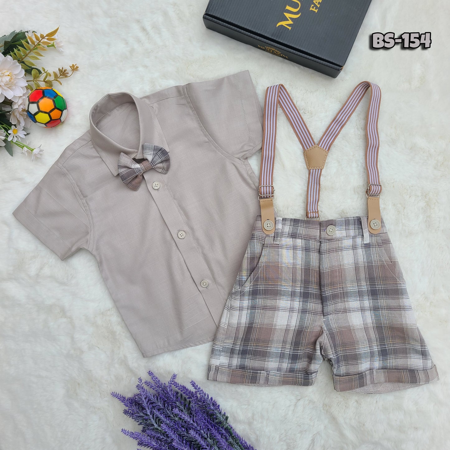 Tiny Tycoon Suspender Set Code-BS-154