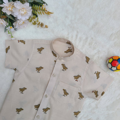 Baba'r Choto Saheb Half Shirt and Pants Set Code-BS-159