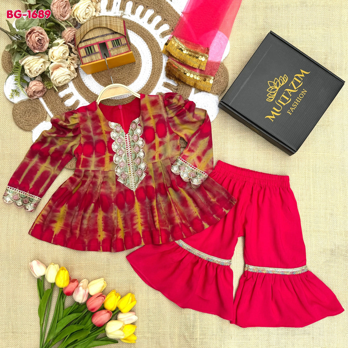 Noor-e Mehfil Sharara Set BG-1689