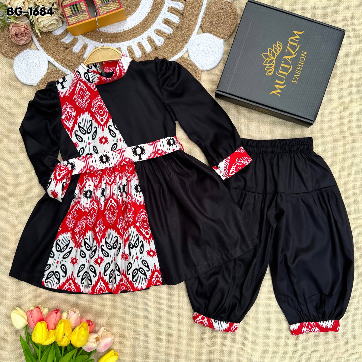 Royal Ruby Harem Set BG-1684