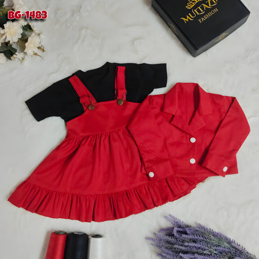 Baby Ruby Rose Romper Set Set-Code-1483