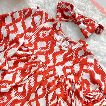 Baby girls Full-Sleeves Tops and Pant Set-Code-1454