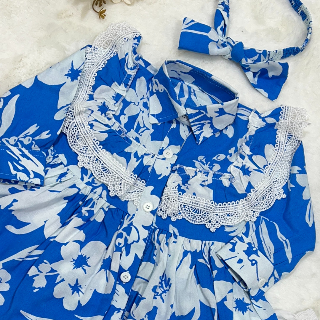 Baby Girls Full-Sleeve Frock Code-1462