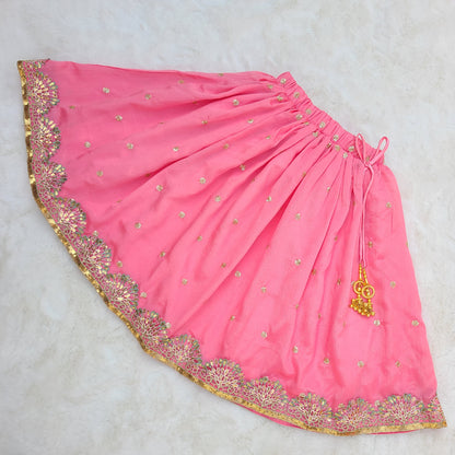 Gul-e-Bahar Lehenga set with Matching Potli Bag Code-BG-1537