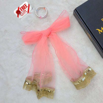 Gul-e-Bahar Lehenga set with Matching Potli Bag Code-BG-1537