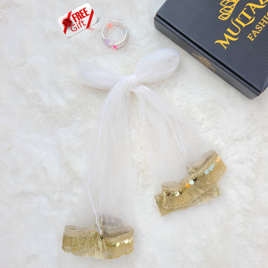 Sheuli Shaj Lehenga set with Matching Potli Bag Code-BG-1538